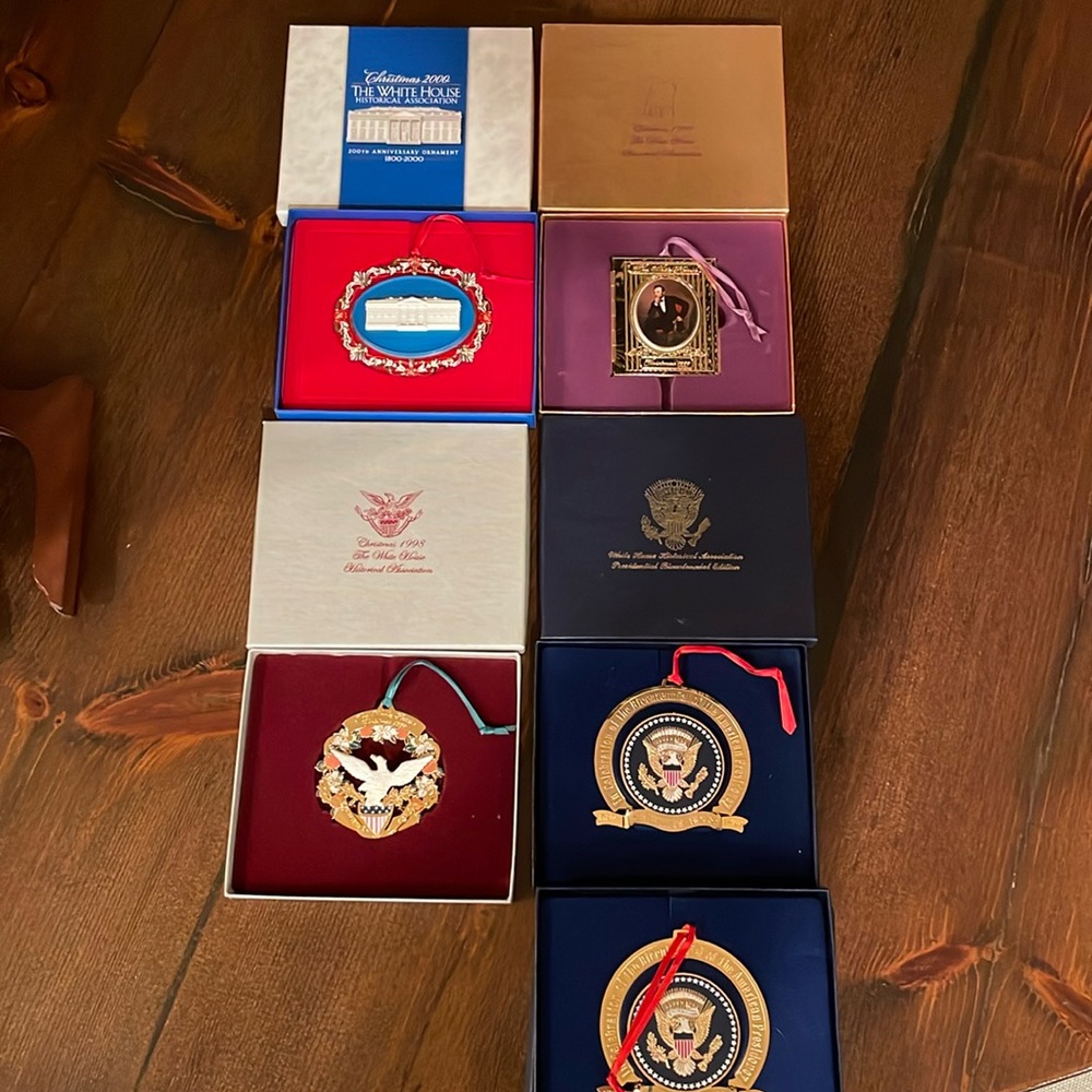 🌠 White House commemorative ornaments
